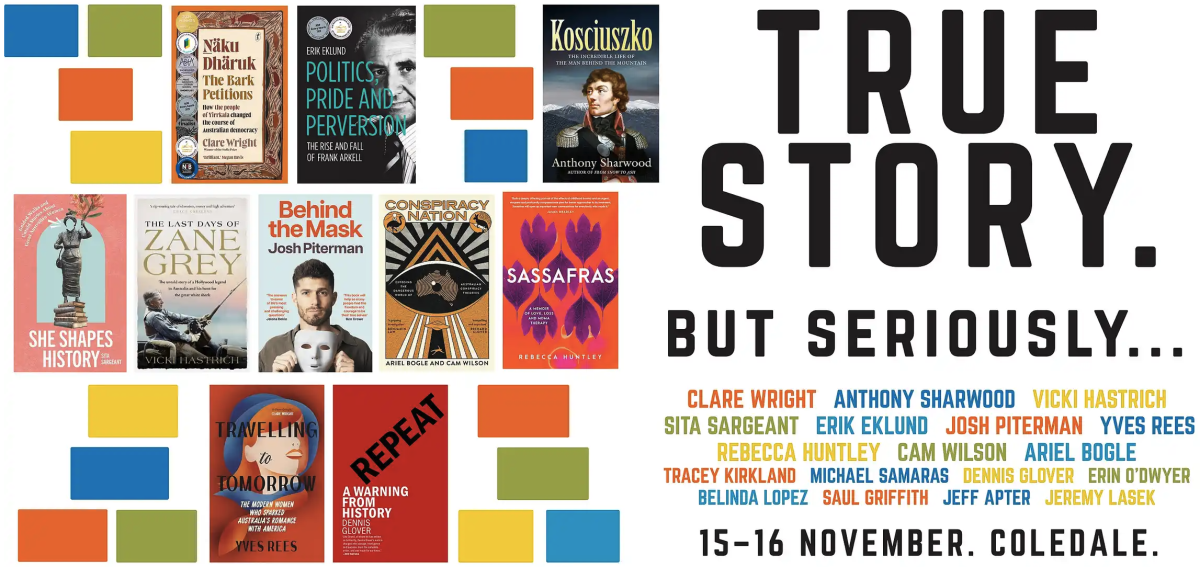 Banner for True Story Festival
